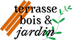 Terrasse, bois et jardin